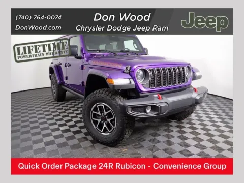 Purple 2026 Jeep Wrangler Rubicon for sale in Rockbridge, OH