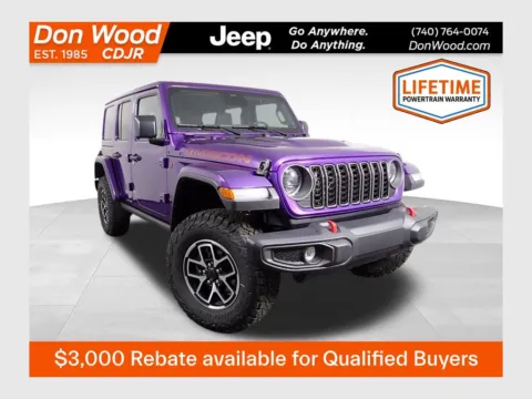 Purple 2026 Jeep Wrangler Rubicon for sale in Rockbridge, OH