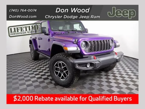 Purple 2026 Jeep Wrangler Rubicon for sale in Rockbridge, OH