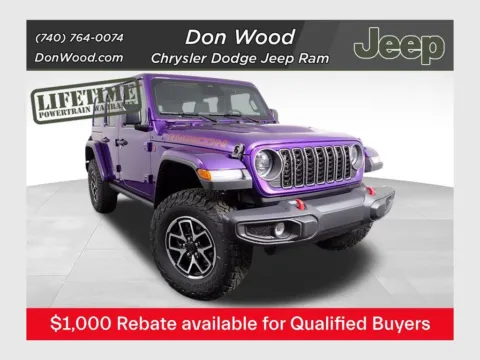 Purple 2026 Jeep Wrangler Rubicon for sale in Rockbridge, OH