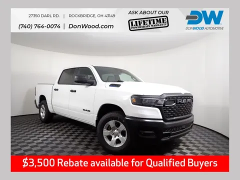 White 2026 Ram 1500 Tradesman for sale in Rockbridge, OH