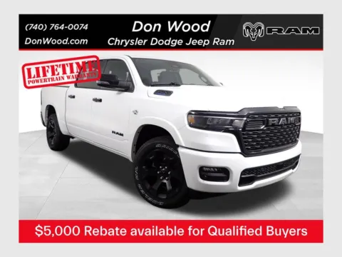 White 2026 Ram 1500 Big Horn/Lone Star for sale in Rockbridge, OH
