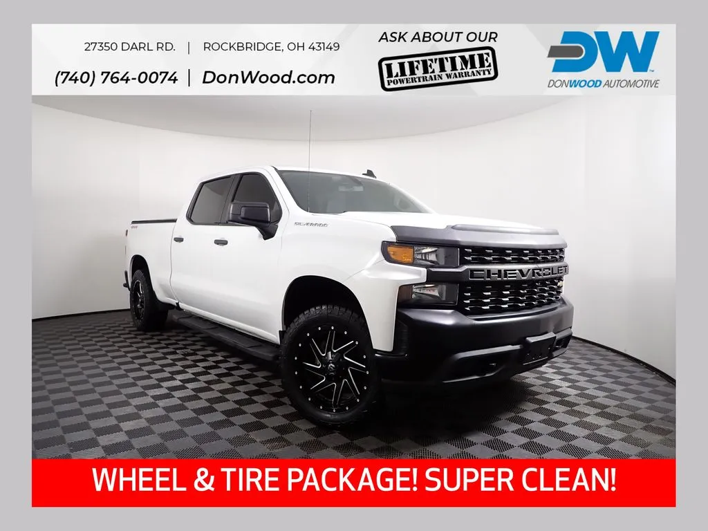 White 2019 Chevrolet Silverado 1500 WT for sale in Rockbridge, OH
