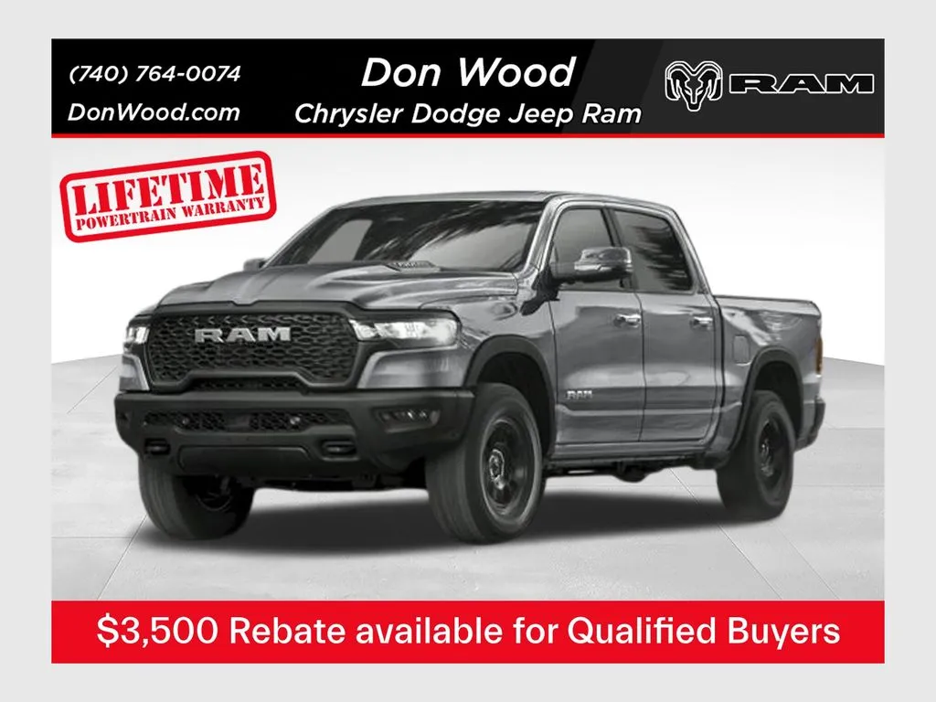 Blue 2026 Ram 1500 Rebel for sale in Rockbridge, OH