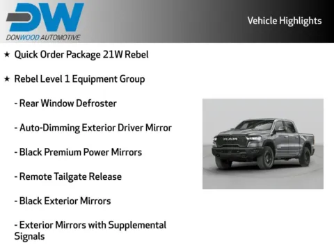 Another view of 2026 Ram 1500 Rebel for sale in Rockbridge, OH at Don Wood Chrysler Dodge Jeep Ram