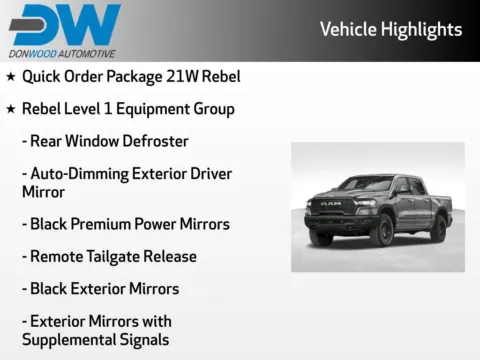 Photos of 2026 Ram 1500 Rebel for sale in Rockbridge, OH at Don Wood Chrysler Dodge Jeep Ram