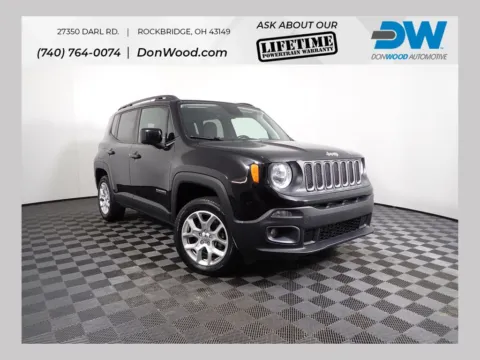 Black 2018 Jeep Renegade Latitude for sale in Rockbridge, OH