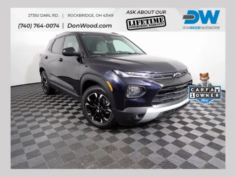 Blue 2021 Chevrolet TrailBlazer LT for sale in Rockbridge, OH