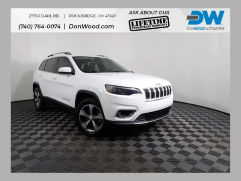 White 2019 Jeep Cherokee Limited for sale in Rockbridge, OH