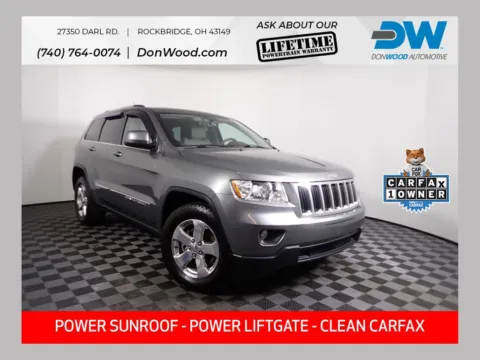 Gray 2012 Jeep Grand Cherokee Laredo for sale in Rockbridge, OH