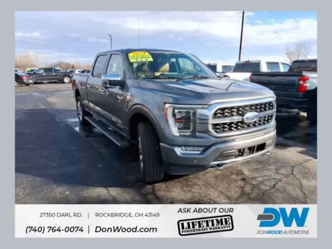 Gray 2021 Ford F-150 Platinum for sale in Rockbridge, OH
