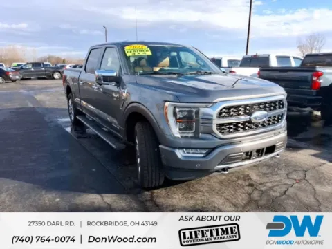 Gray 2021 Ford F-150 Platinum for sale in Rockbridge, OH