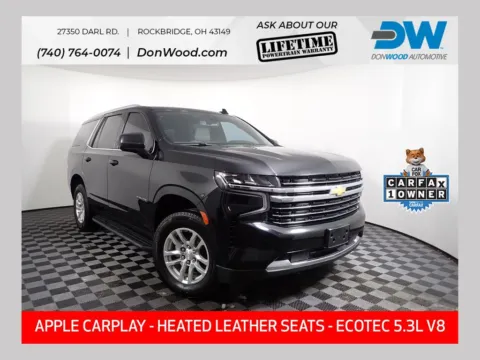 Black 2021 Chevrolet Tahoe LT for sale in Rockbridge, OH