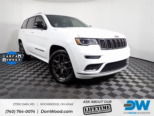 White 2020 Jeep Grand Cherokee Limited X for sale in Rockbridge, OH
