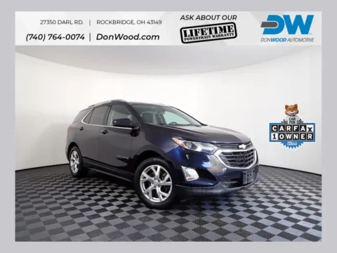 Blue 2020 Chevrolet Equinox LT for sale in Rockbridge, OH
