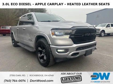 Silver 2022 Ram 1500 Laramie for sale in Rockbridge, OH