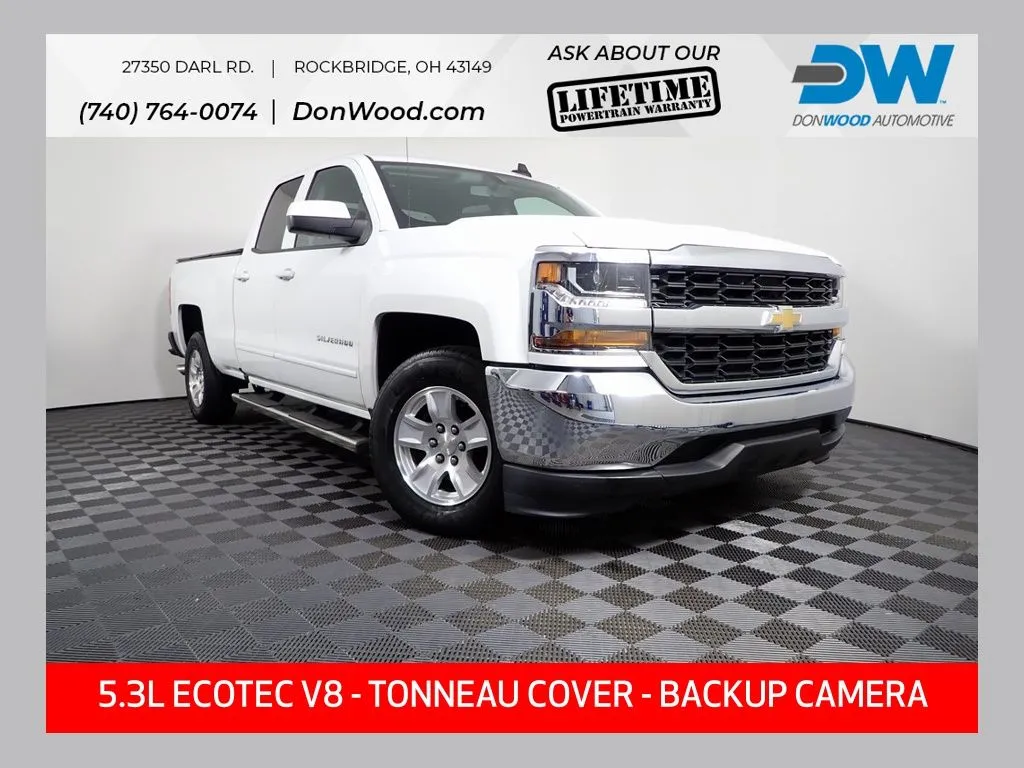 White 2018 Chevrolet Silverado 1500 LT for sale in Rockbridge, OH