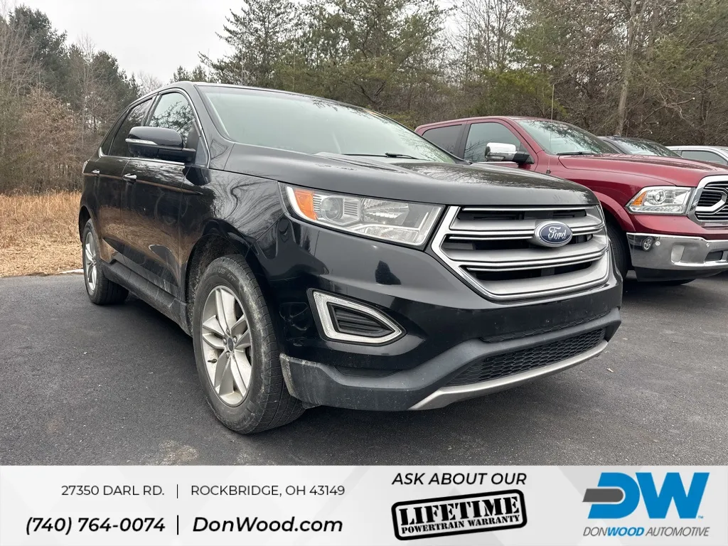 Black 2017 Ford Edge SEL for sale in Rockbridge, OH