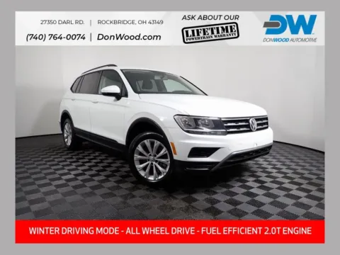 White 2018 Volkswagen Tiguan 2.0T S for sale in Rockbridge, OH