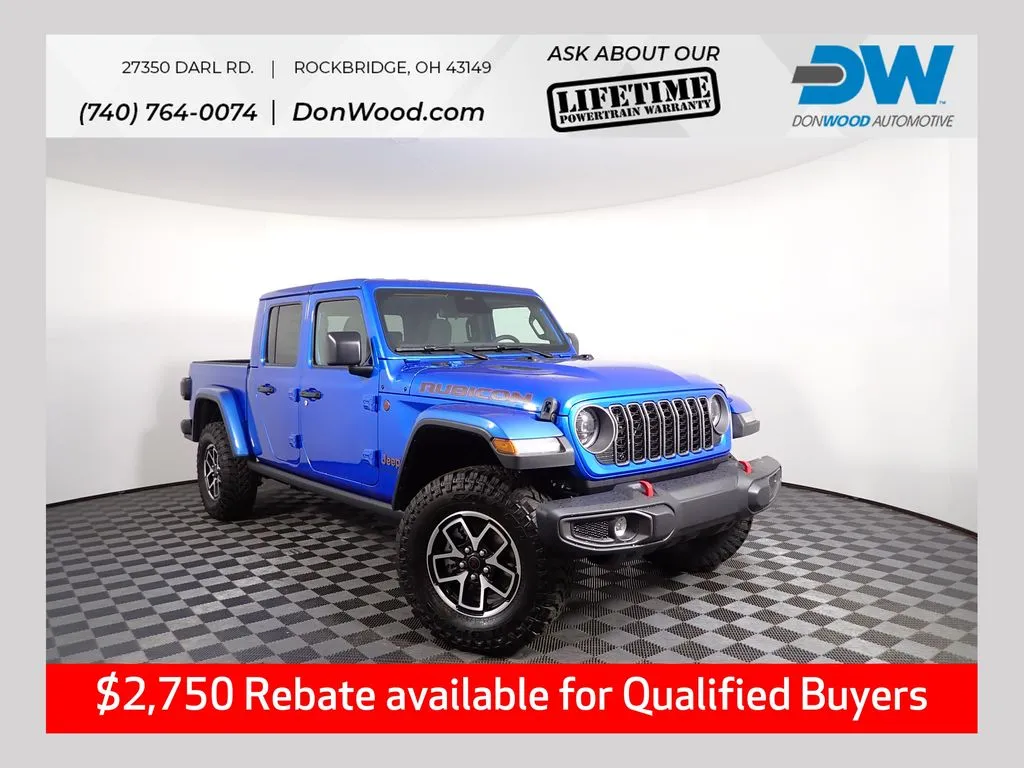 Blue 2026 Jeep Gladiator Rubicon for sale in Rockbridge, OH