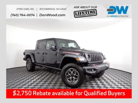 Black 2026 Jeep Gladiator Rubicon for sale in Rockbridge, OH