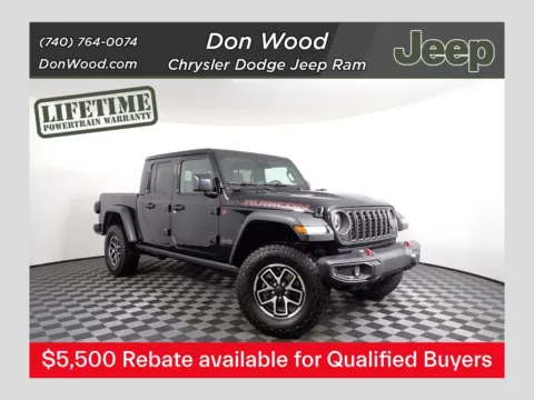 Black 2026 Jeep Gladiator Rubicon for sale in Rockbridge, OH