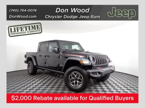 Black 2026 Jeep Gladiator Rubicon for sale in Rockbridge, OH
