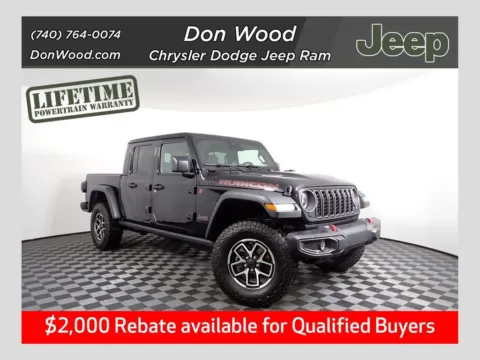 Black 2026 Jeep Gladiator Rubicon for sale in Rockbridge, OH