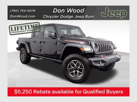Black 2026 Jeep Gladiator Rubicon for sale in Rockbridge, OH