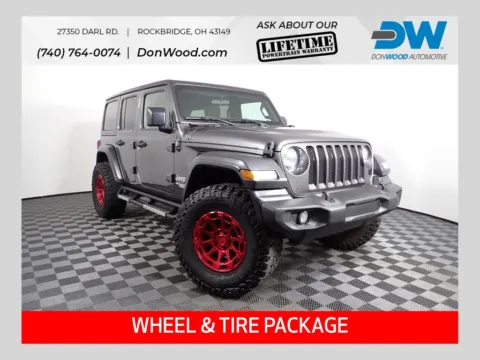 Gray 2021 Jeep Wrangler Unlimited Sport S for sale in Rockbridge, OH