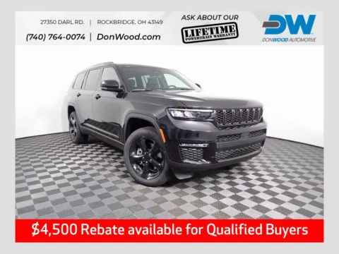 Black 2025 Jeep Grand Cherokee L Limited for sale in Rockbridge, OH