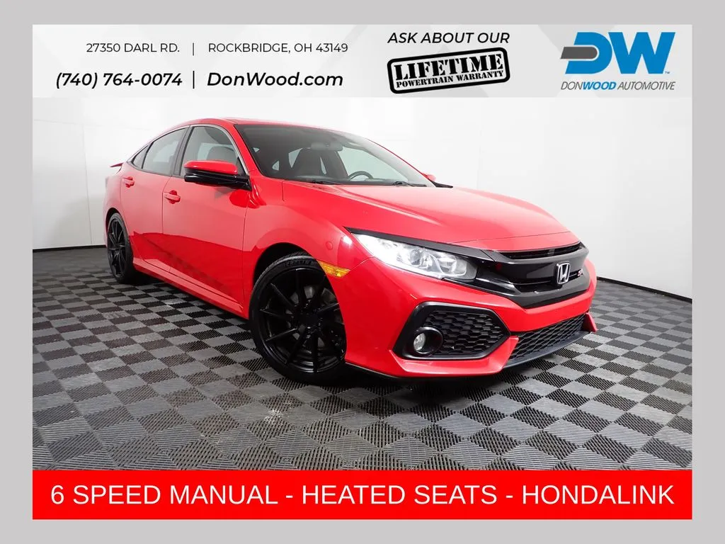 Red 2017 Honda Civic Si for sale in Rockbridge, OH
