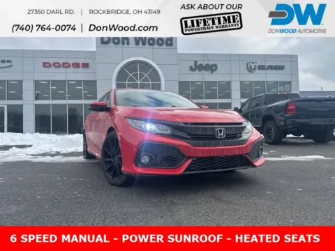 Red 2017 Honda Civic Si for sale in Rockbridge, OH