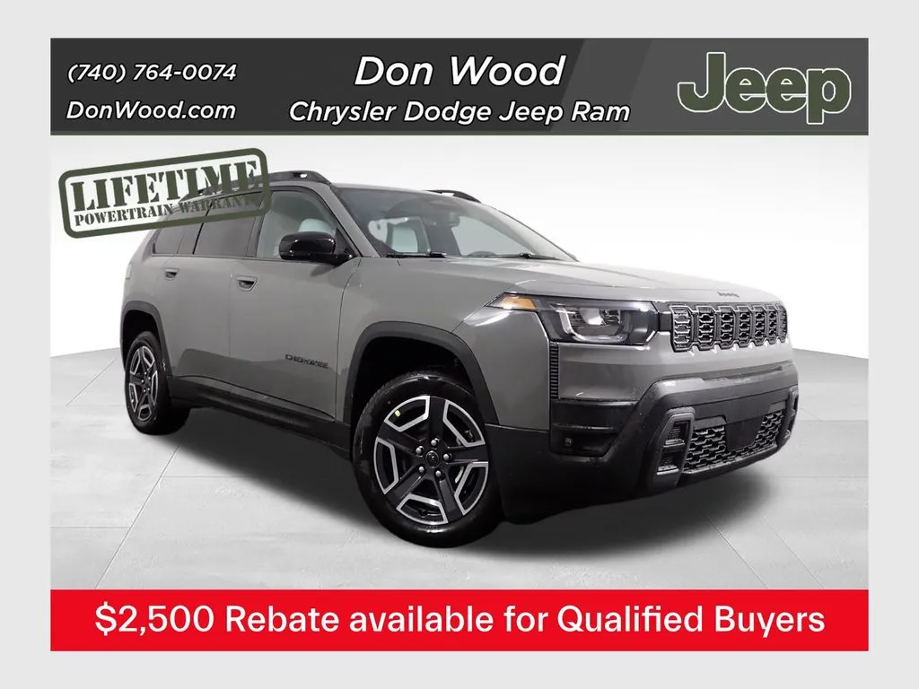 Gray 2026 Jeep Cherokee Laredo for sale in Rockbridge, OH