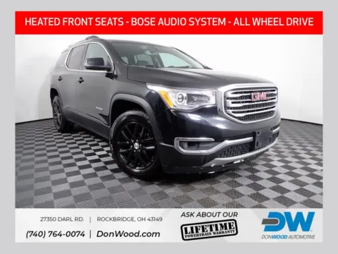Black 2019 GMC Acadia SLT-1 for sale in Rockbridge, OH