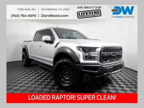 Silver 2018 Ford F-150 Raptor for sale in Rockbridge, OH