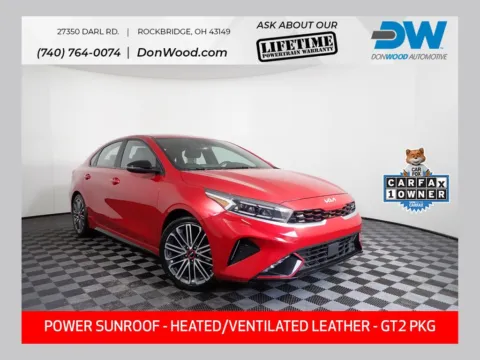 Red 2023 Kia Forte GT for sale in Rockbridge, OH