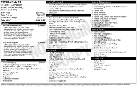 More photos of 2023 Kia Forte GT at Don Wood Chrysler Dodge Jeep Ram, OH