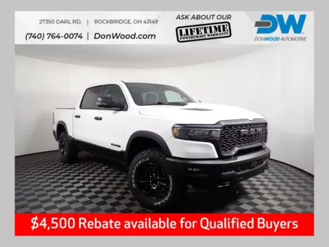 White 2026 Ram 1500 Rebel for sale in Rockbridge, OH