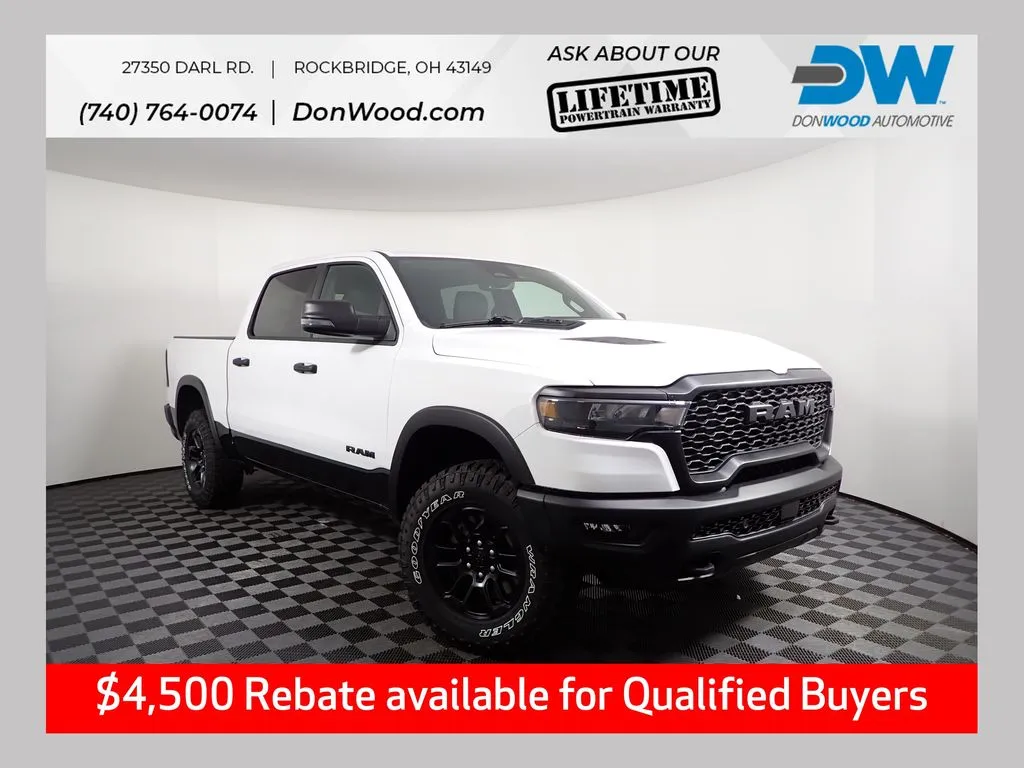 White 2026 Ram 1500 Rebel for sale in Rockbridge, OH