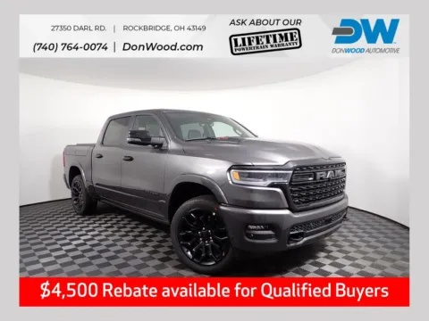 Gray 2026 Ram 1500 Limited for sale in Rockbridge, OH
