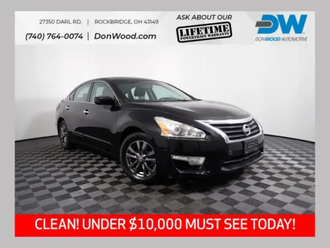 Black 2015 Nissan Altima 2.5 S for sale in Rockbridge, OH