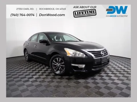 Black 2015 Nissan Altima 2.5 S for sale in Rockbridge, OH