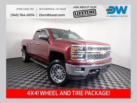 Red 2014 Chevrolet Silverado 1500 LT for sale in Rockbridge, OH