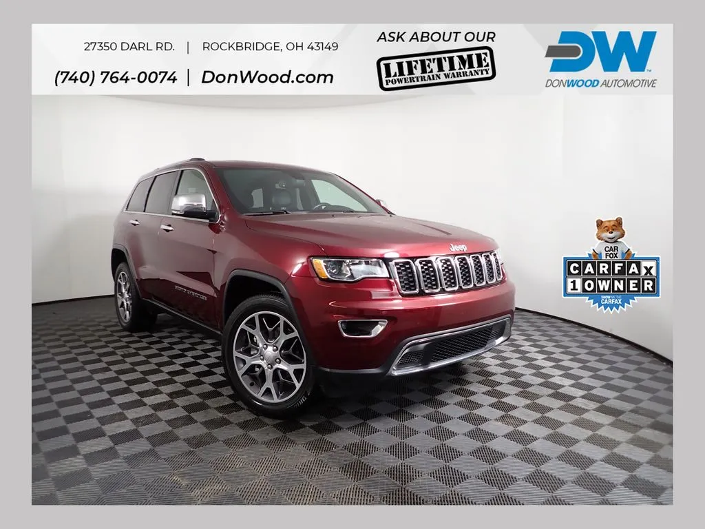 Red 2020 Jeep Grand Cherokee Limited for sale in Rockbridge, OH