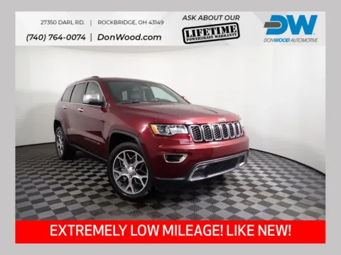 Red 2020 Jeep Grand Cherokee Limited for sale in Rockbridge, OH