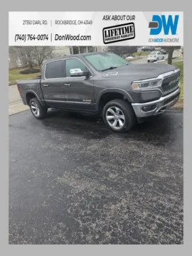 Gray 2021 Ram 1500 Limited for sale in Rockbridge, OH