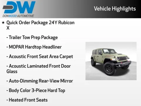 Another view of 2026 Jeep Wrangler Rubicon X for sale in Rockbridge, OH at Don Wood Chrysler Dodge Jeep Ram
