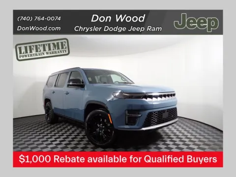Blue 2026 Jeep Grand Wagoneer Limited for sale in Rockbridge, OH