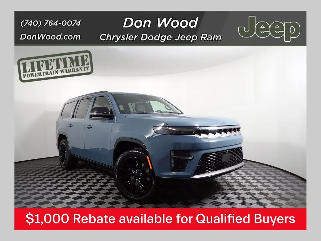 Blue 2026 Jeep Grand Wagoneer Limited for sale in Rockbridge, OH